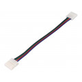 10MMBXB-4; Coupler; Connector: for LED stripes; PIN: 4; snap-on; LUCKY LIGHT