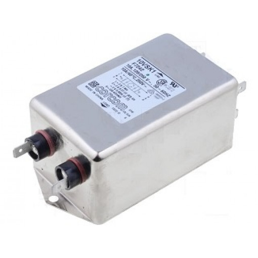 6609036-9; Filter: anti-interference; 250VAC; Ioper.max: 10A; Ir: 0.7mA; TE Connectivity