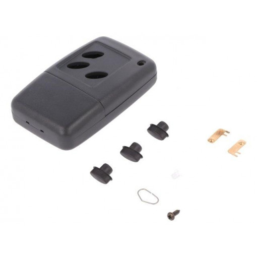 11123.4; Enclosure: for remote controller; X: 44mm; Y: 74mm; Z: 18mm; ABS; TEKO 11123.4; Enclosure: for remote controller; X: 44mm; Y: 74mm; Z: 18mm; ABS; TEKO