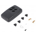 11124.4; Enclosure: for remote controller; X: 44mm; Y: 74mm; Z: 18mm; ABS; TEKO 11124.4; Enclosure: for remote controller; X: 44mm; Y: 74mm; Z: 18mm; ABS; TEKO