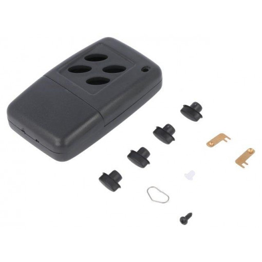 11124.4; Enclosure: for remote controller; X: 44mm; Y: 74mm; Z: 18mm; ABS; TEKO 11124.4; Enclosure: for remote controller; X: 44mm; Y: 74mm; Z: 18mm; ABS; TEKO