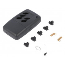 11125.4; Enclosure: for remote controller; X: 44mm; Y: 74mm; Z: 18mm; ABS; TEKO 11125.4; Enclosure: for remote controller; X: 44mm; Y: 74mm; Z: 18mm; ABS; TEKO
