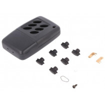11126.4; Enclosure: for remote controller; X: 44mm; Y: 74mm; Z: 18mm; ABS; TEKO 11126.4; Enclosure: for remote controller; X: 44mm; Y: 74mm; Z: 18mm; ABS; TEKO