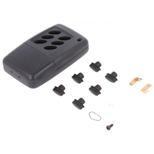 11126.4; Enclosure: for remote controller; X: 44mm; Y: 74mm; Z: 18mm; ABS; TEKO 11126.4; Enclosure: for remote controller; X: 44mm; Y: 74mm; Z: 18mm; ABS; TEKO