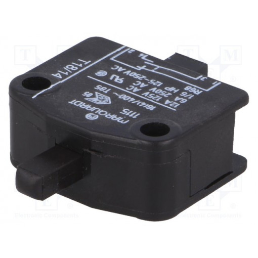 1115.4101; Switch: door; Pos: 2; SPST-NO; 16A/400VAC; Switch.method: OFF-(ON); Marquardt