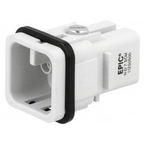 11250500; Connector: rectangular; male; EPIC H-D; PIN: 8; 7+PE; size H-A 3; LAPP KABEL