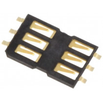 115E-AEA0-R01; Connector: for cards; SIM; without ejector,without cover; SMT; ATTEND 115E-AEA0-R01; Connector: for cards; SIM; without ejector,without cover; SMT; ATTEND