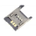 115G-AAAA-R; Connector: for cards; SIM; without ejector,with cover; SMT; PIN: 6; ATTEND