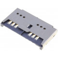 115L-AB380; Connector: for cards; SIM; 2x SIM; SMT; ATTEND