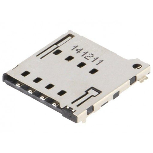 115Q-BCA0; Connector: for cards; Micro SIM; push-push; SMT; PIN: 8; ATTEND
