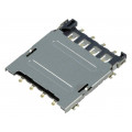 115R-BCA0; Connector: for cards; Micro SIM; with hinged cover; SMT; PIN: 8; ATTEND