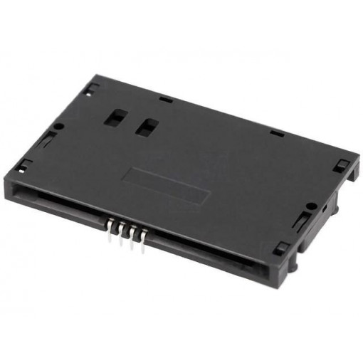 116B-DBC0-R02; Connector: for cards; Smart Card; THT; gold-plated; ATTEND