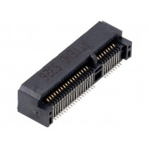 119A-70A00-R02; Connector: PCI Express mini; horizontal; SMT; gold-plated; PIN: 52; ATTEND