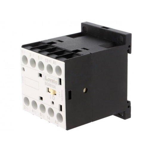 11BG0610A024; Contactor: 3-pole; NO x3; Auxiliary contacts: NO; 24VAC; 6A; DIN; BG; LOVATO ELECTRIC 11BG0610A024; Contactor: 3-pole; NO x3; Auxiliary contacts: NO; 24VAC; 6A; DIN; BG; LOVATO ELECTRIC