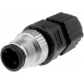 M12A-03BMMA-SL8001; Plug; M12; PIN: 3; male; A code-DeviceNet / CANopen; for cable; AMPHENOL M12A-03BMMA-SL8001; Plug; M12; PIN: 3; male; A code-DeviceNet / CANopen; for cable; AMPHENOL