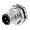 M12A-05PMMS-SF8001; Socket; M12; PIN: 5; male; A code-DeviceNet / CANopen; soldering; AMPHENOL