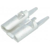 1217080-1; Terminal: flat; 6.3mm; 0.8mm; female; THT; tinned; straight; TE Connectivity