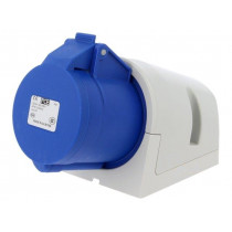 123-6; Connector: AC supply; socket; female; 32A; 230VAC; IEC 60309; IP44; PCE