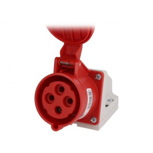 124-6K; Connector: AC supply 3-phase; socket; female; 32A; 400VAC; IP44; PCE