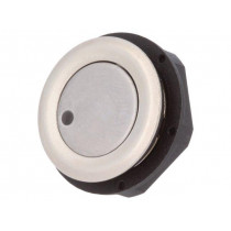 1241.2855; Switch: vandal resistant; Pos: 2; SPST-NO; 0.125A/48VDC; IP65; red; SCHURTER 1241.2855; Switch: vandal resistant; Pos: 2; SPST-NO; 0.125A/48VDC; IP65; red; SCHURTER