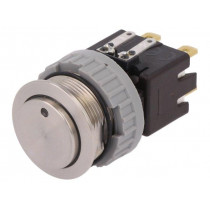 1241.6833.1124000; Switch: vandal resistant; Pos: 2; DPST-NO; 12A/250VAC; 0.5A/125VDC; SCHURTER