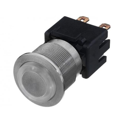 1241.6834.1122000; Switch: vandal resistant; Pos: 2; DPST-NO; 12A/250VAC; 0.5A/125VDC; SCHURTER 1241.6834.1122000; Switch: vandal resistant; Pos: 2; DPST-NO; 12A/250VAC; 0.5A/125VDC; SCHURTER
