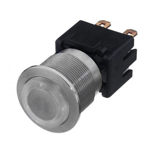 1241.6834.1124000; Switch: vandal resistant; Pos: 2; DPST-NO; 12A/250VAC; 0.5A/125VDC; SCHURTER 1241.6834.1124000; Switch: vandal resistant; Pos: 2; DPST-NO; 12A/250VAC; 0.5A/125VDC; SCHURTER