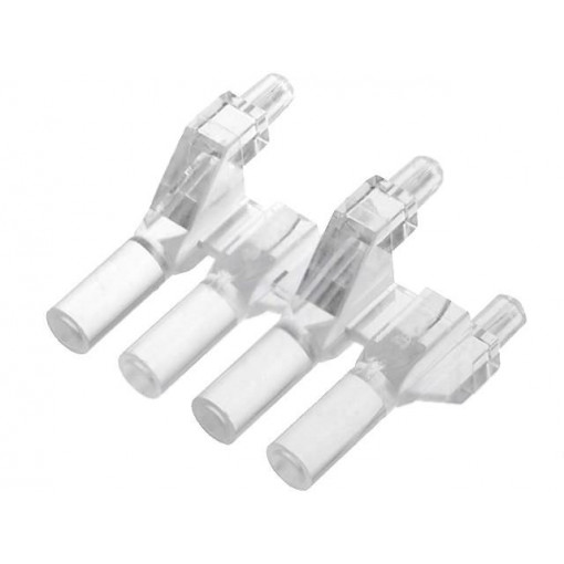 1272.1014; Fibre for LED; round; Ø3mm; No.of mod: 4; Front: flat; MENTOR