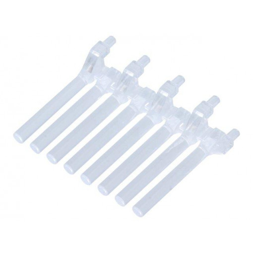 1272.1028; Fibre for LED; round; Ø3mm; No.of mod: 8; Front: flat; MENTOR