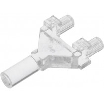 1275.1001; Fibre for LED; round; Ø: 3mm; Front: flat; with PCB mounting; MENTOR