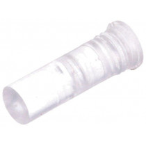 1282.1501; Fibre for LED; round; Ø3.2mm; Front: flat; straight; MENTOR