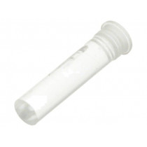 1282.1601; Fibre for LED; round; Ø3.2mm; Front: flat; straight; MENTOR