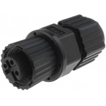 MSAP-03BFFA-SL8001; Plug; M12; PIN: 3; female; A code-DeviceNet / CANopen; for cable; AMPHENOL