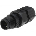 MSAP-05BMMA-SL8001; Plug; M12; PIN: 5; male; A code-DeviceNet / CANopen; for cable; AMPHENOL MSAP-05BMMA-SL8001; Plug; M12; PIN: 5; male; A code-DeviceNet / CANopen; for cable; AMPHENOL