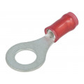 130046; Ring terminal; M6; Ø: 6.35mm; 0.26÷1.65mm2; crimped; for cable; TE Connectivity 130046; Ring terminal; M6; Ø: 6.35mm; 0.26÷1.65mm2; crimped; for cable; TE Connectivity