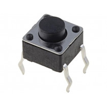 1301.9302; Microswitch TACT; SPST-NO; Pos: 2; 0.05A/12VDC; THT; none; 1.6N; SCHURTER