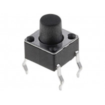 1301.9303; Microswitch TACT; SPST-NO; Pos: 2; 0.05A/12VDC; THT; none; 1.6N; SCHURTER