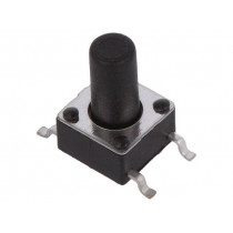 1301.9319; Microswitch TACT; SPST-NO; Pos: 2; 0.05A/12VDC; SMT; none; 1.6N; SCHURTER