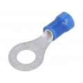 130126; Ring terminal; M6; Ø: 6.35mm; 1.04÷2.62mm2; crimped; for cable; TE Connectivity 130126; Ring terminal; M6; Ø: 6.35mm; 1.04÷2.62mm2; crimped; for cable; TE Connectivity