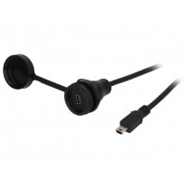 1310-1021-01; Adapter cable; USB B mini socket,USB B mini plug; 1310; USB 2.0; ENCITECH