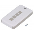 13120.23; Enclosure: for remote controller; X: 39mm; Y: 71mm; Z: 11mm; black; TEKO 13120.23; Enclosure: for remote controller; X: 39mm; Y: 71mm; Z: 11mm; black; TEKO