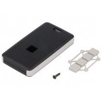 13121.23; Enclosure: for remote controller; X: 39mm; Y: 71mm; Z: 11mm; black; TEKO 13121.23; Enclosure: for remote controller; X: 39mm; Y: 71mm; Z: 11mm; black; TEKO