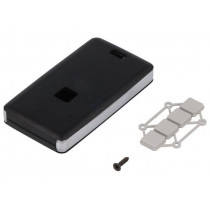 13121.44; Enclosure: for remote controller; X: 39mm; Y: 71mm; Z: 11mm; black; TEKO 13121.44; Enclosure: for remote controller; X: 39mm; Y: 71mm; Z: 11mm; black; TEKO
