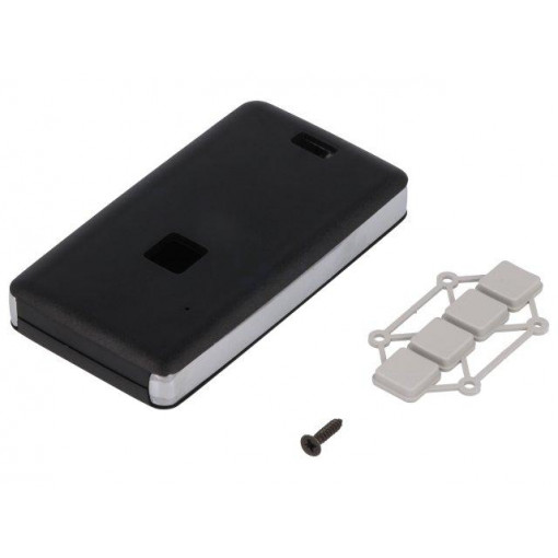 13121.44; Enclosure: for remote controller; X: 39mm; Y: 71mm; Z: 11mm; black; TEKO 13121.44; Enclosure: for remote controller; X: 39mm; Y: 71mm; Z: 11mm; black; TEKO