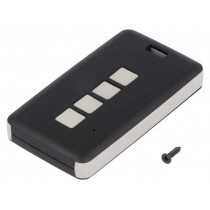 13124.23; Enclosure: for remote controller; X: 39mm; Y: 71mm; Z: 11mm; black; TEKO 13124.23; Enclosure: for remote controller; X: 39mm; Y: 71mm; Z: 11mm; black; TEKO