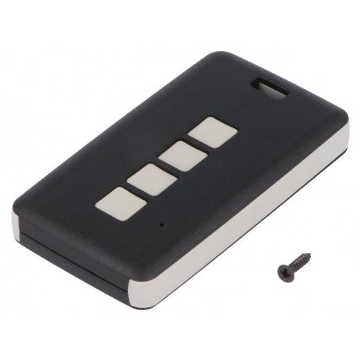 13124.23; Enclosure: for remote controller; X: 39mm; Y: 71mm; Z: 11mm; black; TEKO 13124.23; Enclosure: for remote controller; X: 39mm; Y: 71mm; Z: 11mm; black; TEKO