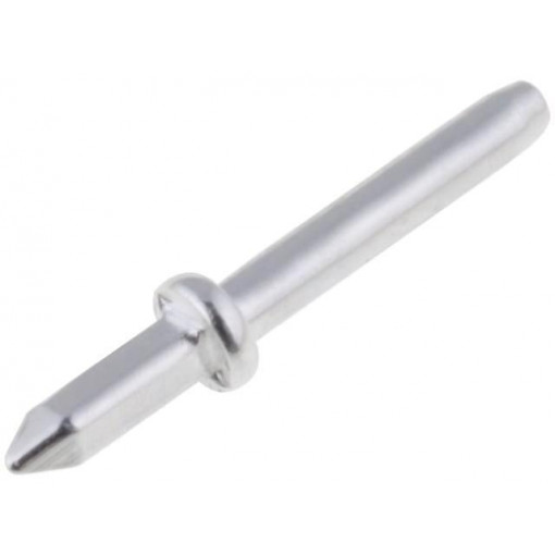 1364E.61; Solder pin; THT; silver plated; brass; Ø: 1mm; Overall len: 10mm; VOGT 1364E.61; Solder pin; THT; silver plated; brass; Ø: 1mm; Overall len: 10mm; VOGT
