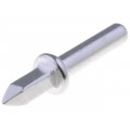 1365.61; Solder pin; THT; silver plated; brass; Ø: 1.3mm; Overall len: 9.5mm; VOGT