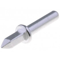 1365.61; Solder pin; THT; silver plated; brass; Ø: 1.3mm; Overall len: 9.5mm; VOGT