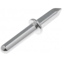 1365A.61; Solder pin; THT; silver plated; brass; Ø: 1.3mm; Overall len: 11mm; VOGT